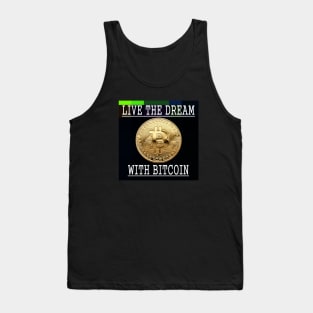 Bitcoin Gold Cryptocurrency Digital Assets Tank Top